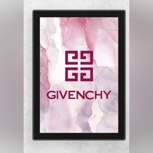 Givenchy 8 1/2"x11" Framed Wall Art